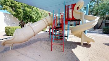 Shaded playground